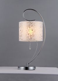 Swirl Crystal Table Lamp