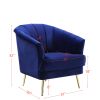 ACME Eivor Chair, Blue Velvet LV00211