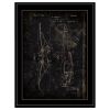 "Airplane Patent II" by Cloverfield & Co, Ready to Hang Framed Print, Black Frame