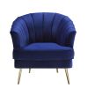 ACME Eivor Chair, Blue Velvet LV00211