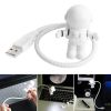 USB Night Light LED Astronaut Lamp Desk Lamp Flexible LED Nightlight 5V Reading Table Light Space Man Decoration Lamp For Laptop