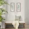 Fern 2-piece Framed Glass Wall Art Set