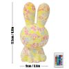 2023 Newest LED Night Light 16Color Rainbow Rabbit Night Light Touch Sensor Room Decor Cute Gift for Kids Children Table Lamp