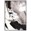 100% Hand Painted High Quality Abstract Canvas Oil Painting Thick Textured GOLDEN Wall Art Large Modern Living Room Porch Decoration No Framed