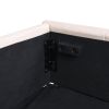 Full size Upholstered Platform bed with a Hydraulic Storage System