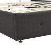 Upholstered Platform Bed with Underneath Storage,Queen Size